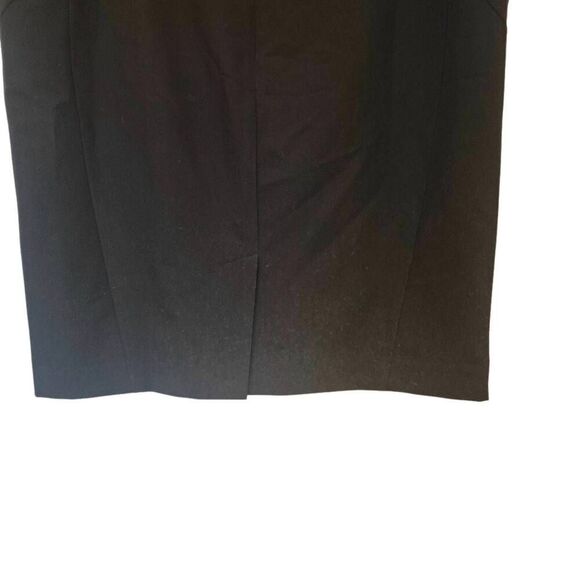 Worthington Women's Black Poly/Rayon/Spandex Lined Pencil Straight Skirt - Picture 4 of 10